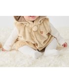 【ミキハウスホットビスケッツ/MIKI HOUSE HOT BISCUITS / KIDS】の【ミキハウス】【70-90cm】 マイクロファー ベスト ベージュ|ID: prp329100004729812 ipo3291000000034168530