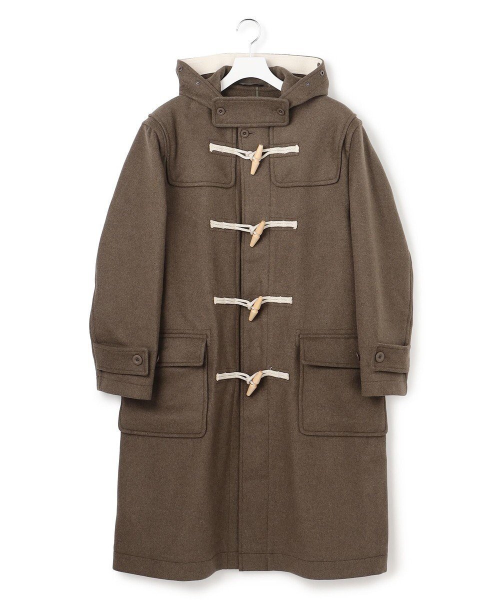【ジェイプレスヨークストリート/J.PRESS YORK STREET】の【UNISEX】メルトン ダッフルコート インテリア・キッズ・メンズ・レディースファッション・服の通販 founy(ファニー) 　ファッション　Fashion　レディースファッション　Fashion for Women　アウター　Coat / Outerwear Collection　コート・ロングコート・ピーコート　Long Coats, Peacoats & More　レディースジャケット・軽アウター　Jackets　ダッフルコート　Duffle Coats　インナー　Innerwear　クラシック　Classic, Timeless Style　ジャケット　Jacket, Outerwear　スマホ　Smartphone, Mobile Device　ダッフルコート　Duffle Coat, Toggle Coat　定番　Standard, Basic Item　フラップ　Flap, Flap Pocket　ポケット　Pocket, Pocket Detail　メルトン　Melton, Heavy Wool　ユニセックス　Unisex, Genderless　リラックス　Relax, Relaxed Fit　冬　Winter / This Winter　A/W・秋冬　Autumn/Winter　ビジネス 仕事 通勤　Business / Work / Commuting　カーキ系|ID: prp329100004729831 ipo3291000000034168599