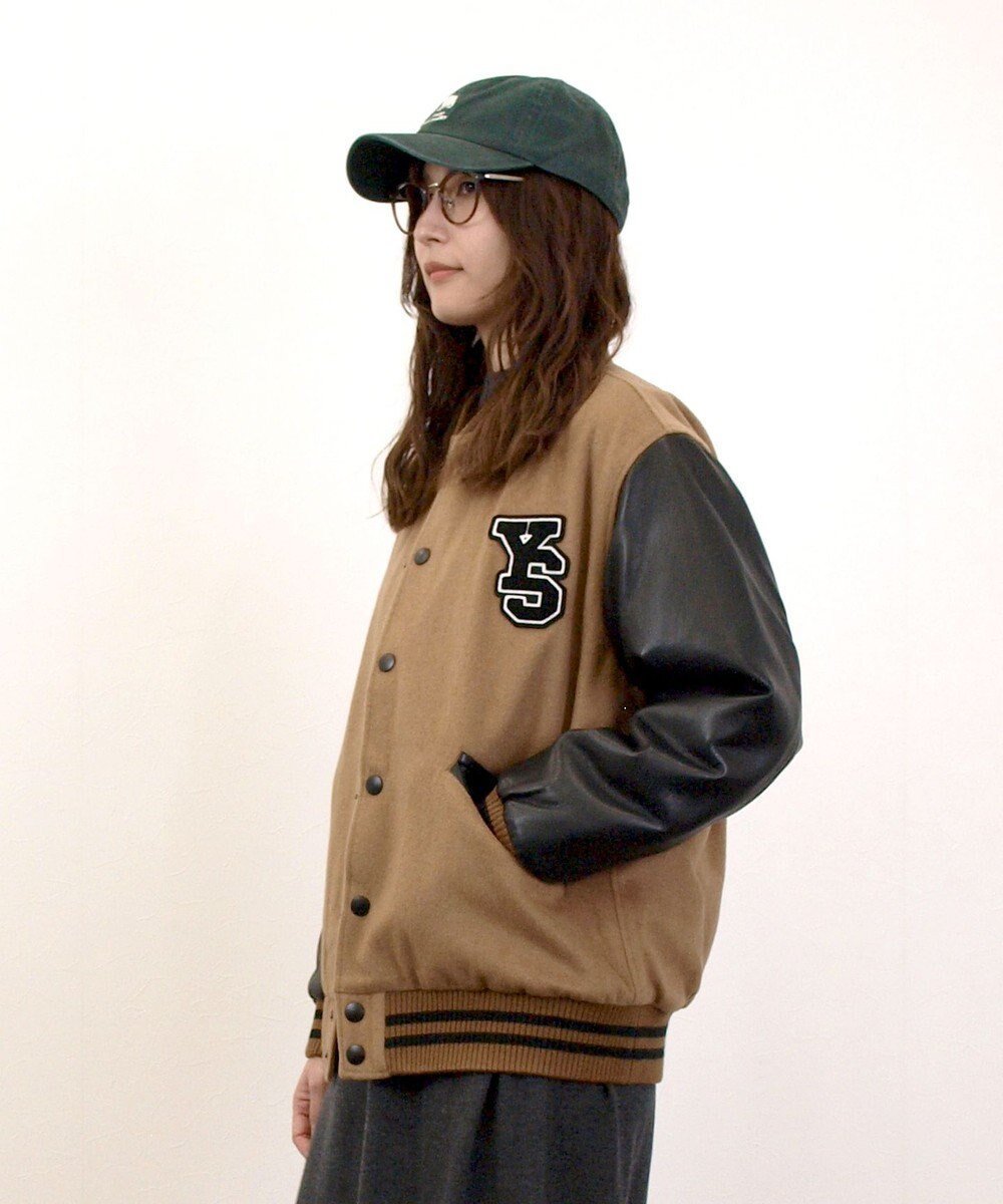 【ジェイプレスヨークストリート/J.PRESS YORK STREET】の【UNISEX】スタジアム ジャケット 人気、トレンドファッション・服の通販 founy(ファニー) 　ファッション　Fashion　レディースファッション　Fashion for Women　アウター　Coat / Outerwear Collection　レディースジャケット・軽アウター　Jackets　アメリカン　American Style　キルト　Quilt, Quilted Fabric　ジャケット　Jacket, Outerwear　スウェット / スエット　Sweatshirt, Sweatwear　スポーティ　Sporty, Casual Athletic　スラックス　Slacks, Dress Pants　デニム　Denim, Jeans Material　フェイクレザー　Faux Leather, PU Leather　メルトン　Melton, Heavy Wool　ユニセックス　Unisex, Genderless　冬　Winter / This Winter　A/W・秋冬　Autumn/Winter　 other-1|ID: prp329100004729833 ipo3291000000035695419