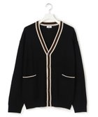 【ジェイプレスヨークストリート/J.PRESS YORK STREET】の【UNISEX】ハイゲージライン カーディガン ブラック系|ID: prp329100004729835 ipo3291000000034168614