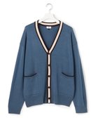 【ジェイプレスヨークストリート/J.PRESS YORK STREET】の【UNISEX】ハイゲージライン カーディガン ダルブルー系|ID: prp329100004729835 ipo3291000000034168616