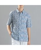 【ジョゼフ オム/JOSEPH HOMME / MEN】の【LIBERTY】クレイジーリバティ 半袖レギュラーシャツ サックスブルー系|ID: prp329100004729847 ipo3291000000034168654