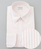 【五大陸/gotairiku / MEN】の【形態安定】PREMIUMPLEATS_レギュラーカラー 通年ドレスシャツ(ボーダー) ダークブラウン系1|ID: prp329100004729860 ipo3291000000034168700