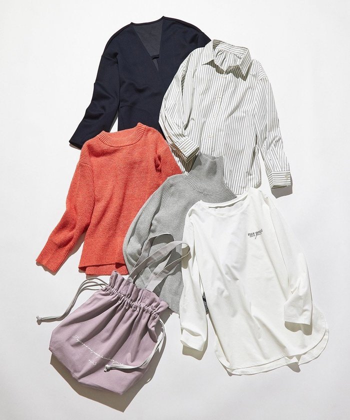 【エニィ スィス/any SiS】の【数量限定】トップスバリエーションセットC インテリア・キッズ・メンズ・レディースファッション・服の通販 founy(ファニー) https://founy.com/ ファッション Fashion レディースファッション Fashion for Women トップス・カットソー Cut & Sew Tops ウォッシャブル Machine Washable オレンジ Orange 洗える Machine Washable カットソー Cut and Sewn Top 巾着 Drawstring Bag, Kinchaku シアー Sheer, See-Through スタイリッシュ Stylish, Fashionable ストライプ Stripe, Striped Pattern 長袖 Long Sleeve, Full Sleeve ハイネック High Neck, Mock Neck プレミアム Premium, High-End 羽織 Haori, Light Jacket ラウンド Round, Round Neck エレガント 上品 Elegant ビジネス 仕事 通勤 Business / Work / Commuting 福袋 ハッピーバッグ Lucky Bag / Happy Bag |ID: prp329100004729879 ipo3291000000034168754