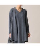 【自由区/JIYU-KU】の【洗える】ウールニットコンビジャージー ライトアウター グレー系|ID: prp329100004729886 ipo3291000000034168776