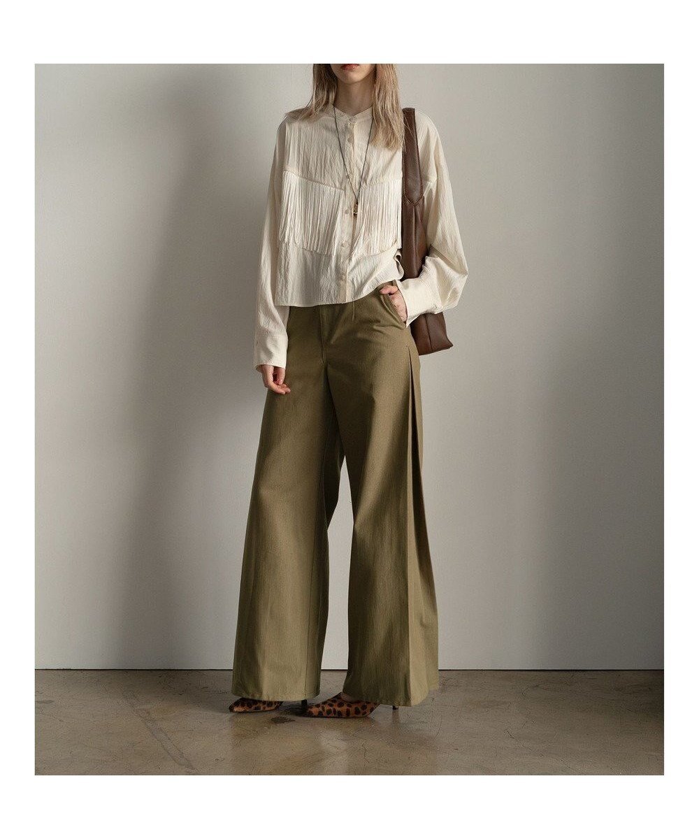 【テチチ/Te chichi】のサイドタックデザインパンツ《2025Autumn catalog vol.2 item》 人気、トレンドファッション・服の通販 founy(ファニー) ファッション Fashion レディースファッション Fashion for Women パンツ Pants & Trousers 2025年 2025 2025-2026秋冬・A/W Autumn/Winter 2025–26 AW25–26 シンプル Simple, Minimal ジャケット Jacket, Outerwear スウェット / スエット Sweatshirt, Sweatwear ストレート Straight, Straight Cut ワイド Wide, Wide Fit 夏 Summer S/S・春夏 SS, Spring/Summer, Warm Season A/W・秋冬 Autumn/Winter other-1|ID: prp329100004729896 ipo3291000000034168818