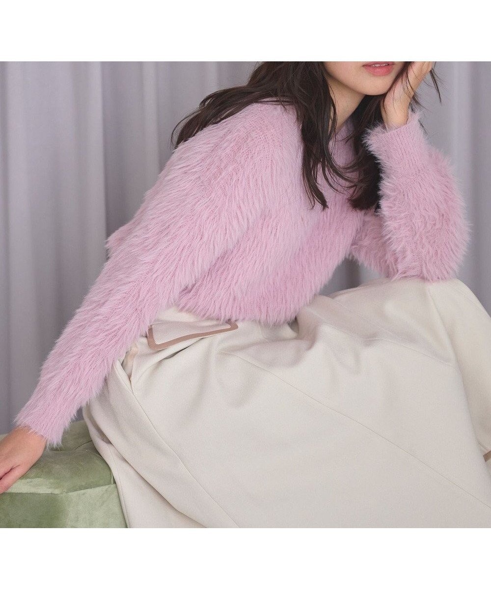 【フェルゥ/Feroux】の【選べる4カラー】ゆるふわシャギー ニット 人気、トレンドファッション・服の通販 founy(ファニー) 　ファッション　Fashion　レディースファッション　Fashion for Women　トップス・カットソー　Cut & Sew Tops　ニット　Knit Tops & Sweaters　スラックス　Slacks, Dress Pants　セーター　Sweater, Knitwear　デニム　Denim, Jeans Material　ベーシック　Basic, Essential　A/W・秋冬　Autumn/Winter　 other-1|ID: prp329100004729904 ipo3291000000034168867