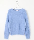 【フェルゥ/Feroux】の【選べる4カラー】ゆるふわシャギー ニット スカイブルー系|ID: prp329100004729904 ipo3291000000034168872