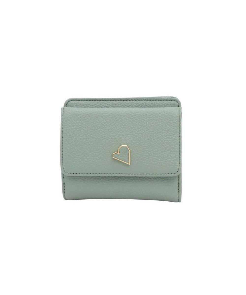 【ランバン オン ブルー/LANVIN en Bleu】のアーリ 外BOX財布 インテリア・キッズ・メンズ・レディースファッション・服の通販 founy(ファニー) 　ファッション　Fashion　レディースファッション　Fashion for Women　ミニ財布・二つ折り財布　Wallets & Card Cases　新作・新入荷　New Arrivals / New In　おすすめ　Recommended / Our Picks　カッティング　Cutting Detail　ギフト プレゼント　Gift / Present　フェミニン　Feminine, Girly　ブローチ　Brooch, Pin Brooch　財布　Wallet, Purse　グレイッシュブルー|ID: prp329100004729909 ipo3291000000034168898
