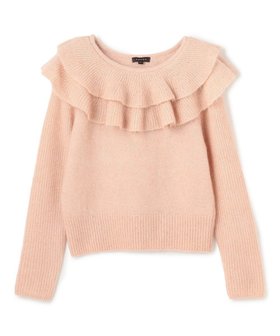 【トッカ/TOCCA】のROMANTIC FLUTTER ニットプルオーバー 人気、トレンドファッション・服の通販 founy(ファニー) ファッション Fashion レディースファッション Fashion for Women トップス・カットソー Cut & Sew Tops ニット Knit Tops & Sweaters カジュアルプルオーバー・ニットトップス Pullovers & Knit Tops / Casual Pullovers 新作・新入荷 New Arrivals / New In 2025年 2025 2025-2026秋冬・A/W Autumn/Winter 2025–26 AW25–26 冬 Winter / This Winter スパンコール Sequins, Sequin Embellishment セーター Sweater, Knitwear フェミニン Feminine, Girly フリル Frill, Ruffle ロマンティック Romantic, Feminine Style A/W・秋冬 Autumn/Winter |ID:prp329100004729916
