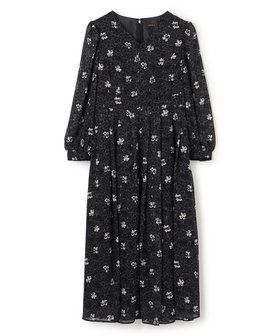 【トッカ/TOCCA】の【00サイズあり・洗える・消臭】BLOOMING CLOVER ドレス 人気、トレンドファッション・服の通販 founy(ファニー) ファッション Fashion レディースファッション Fashion for Women ワンピース Dresses フォーマル・パーティードレス・結婚式用ドレス Elegant & Casual Dresses 洗える Machine Washable シフォン Chiffon, Lightweight Fabric ジャカード／ジャガード Jacquard, Woven Pattern ドレス Dress, One-Piece フィット Fit, Slim Fit フレア Flare, Flared プリント Print, Printed Pattern モチーフ Motif, Design Theme A/W・秋冬 Autumn/Winter 冬 Winter / This Winter S/S・春夏 SS, Spring/Summer, Warm Season 新作・新入荷 New Arrivals / New In 夏 Summer エレガント 上品 Elegant 2025年 2025 2025-2026秋冬・A/W Autumn/Winter 2025–26 AW25–26 |ID:prp329100004729918