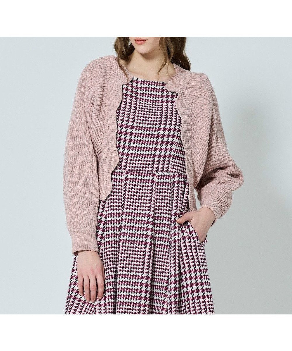 【トッカ/TOCCA】の【百田夏菜子さん着用】MIDNIGHT STAR ボレロ インテリア・キッズ・メンズ・レディースファッション・服の通販 founy(ファニー) 　ファッション　Fashion　レディースファッション　Fashion for Women　アウター　Coat / Outerwear Collection　ボレロ・ショート丈ジャケット / ドレス羽織りに　Boleros & Short Jackets　エレガント 上品　Elegant　スパンコール　Sequins, Sequin Embellishment　デニム　Denim, Jeans Material　トレンド　Trend, Trending Now　ドレス　Dress, One-Piece　ベロア　Velour, Soft Velvet　ボレロ　Bolero, Short Cardigan　A/W・秋冬　Autumn/Winter　冬　Winter / This Winter　夏　Summer　2025年　2025　2025-2026秋冬・A/W　Autumn/Winter 2025–26 AW25–26　ピンク系|ID: prp329100004729920 ipo3291000000035852720