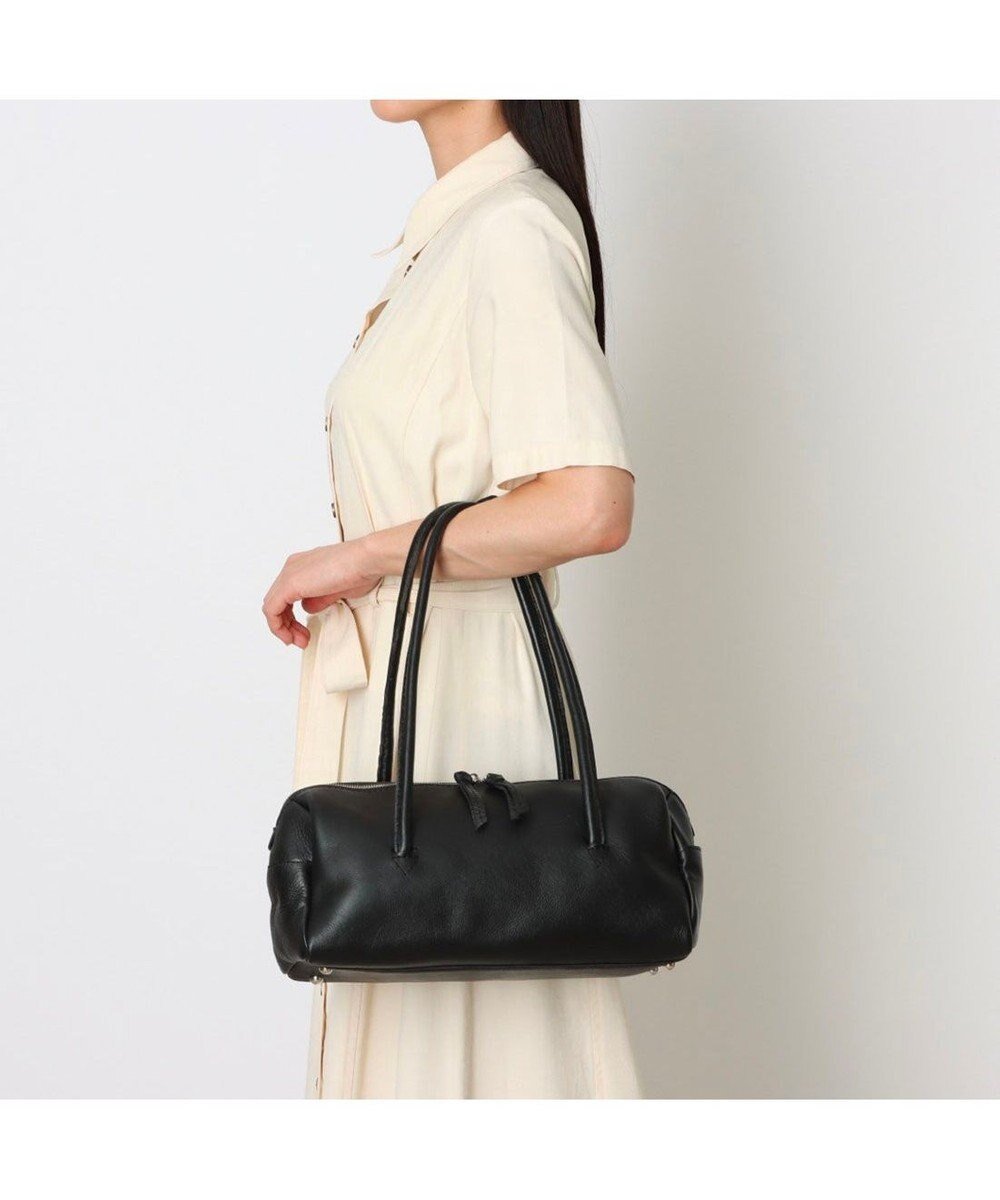 【アンビリオン/UNBILLION】のペルケ perche / ソフトレザーワイドボストントート インテリア・キッズ・メンズ・レディースファッション・服の通販 founy(ファニー) ファッション Fashion レディースファッション Fashion for Women バッグ Bags ボストン Boston 財布 Wallet, Purse 軽量 Lightweight, Ultra Light ビジネス 仕事 通勤 Business / Work / Commuting ブラック|ID: prp329100004729923 ipo3291000000034168963