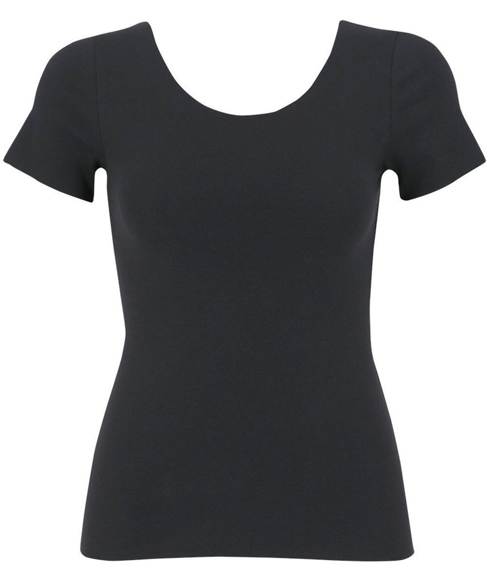 【ウィング/Wing】のあったかインナー 綿100%(肌側) アウターにひびきにくい ムレにくい 【綿の贅沢 ここちフラット】 3分袖 半袖 秋 冬 EL4373 ウイング/ワコール インテリア・キッズ・メンズ・レディースファッション・服の通販 founy(ファニー) ファッション Fashion レディースファッション Fashion for Women アウター Coat / Outerwear Collection トップス・カットソー Cut & Sew Tops ニット Knit Tops & Sweaters なめらか Smooth, Silky Texture アンダー Underwear Essentials インナー Innerwear カッティング Cutting Detail フィット Fit, Slim Fit フラット Flat, Flat Shoes 冬 Winter / This Winter 半袖 Short Sleeve, Half Sleeve 秋 Autumn A/W・秋冬 Autumn/Winter ブラック|ID: prp329100004729939 ipo3291000000034169039