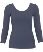 【ウィング/Wing】のあったかインナー 綿100%(肌側) アウターにひびきにくい ムレにくい 【綿の贅沢 ここちフラット】 8分袖 長袖 秋 冬 EL4873 ウイング/ワコール バイオレット|ID: prp329100004729940 ipo3291000000035724257