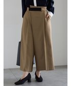 【テチチ/Te chichi】のアシメクロップドパンツ ブラウン|ID: prp329100004729977 ipo3291000000034169191