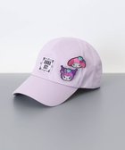 【アウロラ/AURORA】の【 ANNA SUI(アナ スイ)】マイメロディ クロミ 刺しゅうブローチ付きキャップ パープル|ID: prp329100004729978 ipo3291000000035852401