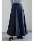 【テチチ/Te chichi】のサイドボタンピーチフレアスカート ネイビー|ID: prp329100004729984 ipo3291000000035411826