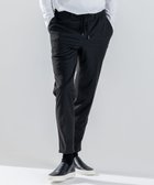 【ジョゼフ オム/JOSEPH HOMME / MEN】の新素材【洗える】スムーススエードストレッチ ドロスト付テーパードパンツ / PEGG CONVERTIBLE ブラック系|ID: prp329100004731658 ipo3291000000034198905