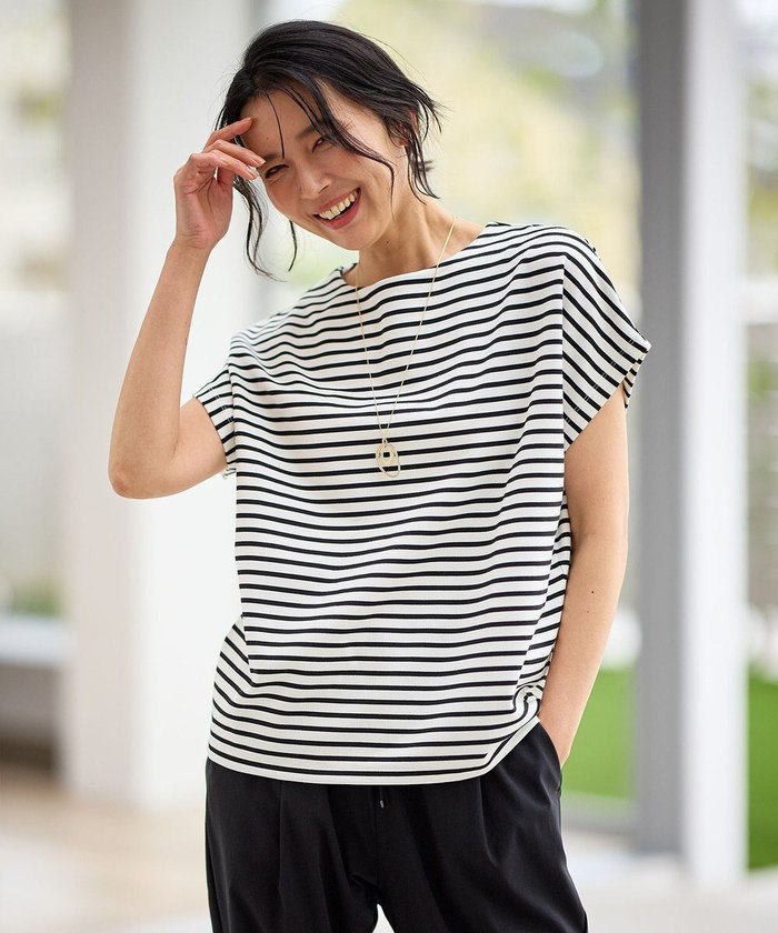 【エニー/ANY】の【洗濯機可/接触冷感/UVカット/アンチピリング】ドライポンチフレンチスリーブプルオーバー インテリア・キッズ・メンズ・レディースファッション・服の通販 founy(ファニー) https://founy.com/ ファッション Fashion レディースファッション Fashion for Women トップス・カットソー Cut & Sew Tops シャツ・ブラウス・オフィスカジュアル Elegant Blouses & Button-Ups ロングTシャツ・Tシャツ Longline T-Shirts & Tees カジュアルプルオーバー・ニットトップス Pullovers & Knit Tops / Casual Pullovers カットソー・ベーシックTシャツ Cut-and-Sewn Tops / Stretch Tees & Basics 春 Spring カットソー Cut and Sewn Top スリーブ Sleeve, Long Sleeve / Short Sleeve なめらか Smooth, Silky Texture フレンチ French, French Style S/S・春夏 SS, Spring/Summer, Warm Season おすすめ Recommended / Our Picks 夏 Summer |ID: prp329100004731661 ipo3291000000034176800