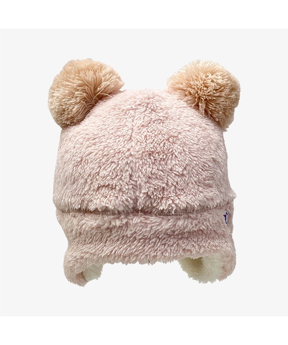 【林八百吉商店/yaokichi / KIDS】のChampion キッズ ボアウィンター インテリア・キッズ・メンズ・レディースファッション・服の通販 founy(ファニー) 　ファッション　Fashion　キッズファッション　Fashion for Kids　おすすめ　Recommended / Our Picks　キャップ　Cap, Baseball Cap　ギフト プレゼント　Gift / Present　ポンポン　Pom-Pom, Fluffy Ball　帽子　Hat, Headwear　ピンク|ID: prp329100004731664 ipo3291000000034242485