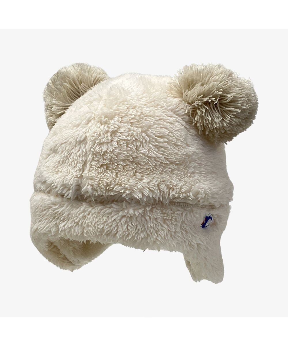 【林八百吉商店/yaokichi / KIDS】のChampion キッズ ボアウィンター インテリア・キッズ・メンズ・レディースファッション・服の通販 founy(ファニー) 　ファッション　Fashion　キッズファッション　Fashion for Kids　おすすめ　Recommended / Our Picks　キャップ　Cap, Baseball Cap　ギフト プレゼント　Gift / Present　ポンポン　Pom-Pom, Fluffy Ball　帽子　Hat, Headwear　アイボリー|ID: prp329100004731664 ipo3291000000034242487