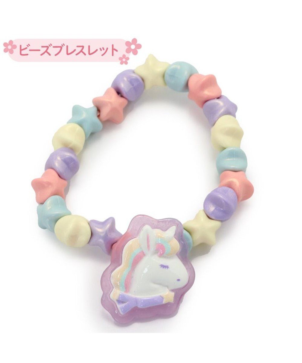 【マザーガーデン/Mother garden / KIDS】のマザーガーデン ユニコーン ビーズ ブレスレット インテリア・キッズ・メンズ・レディースファッション・服の通販 founy(ファニー) 　ファッション　Fashion　キッズファッション　Fashion for Kids　アクセサリー　Fashion Accessories　ガーデン　Garden, Gardening　キャラクター　Character, Licensed Characters　ギフト プレゼント　Gift / Present　ブレスレット　Bracelet, Wristband　ブレスレット|ID: prp329100004731666 ipo3291000000034176842