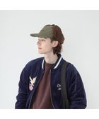 【林八百吉商店/HAYASHIYAOKICHI】のChampion CNタフタアビエイターキャップ カーキ|ID: prp329100004731690 ipo3291000000034177060