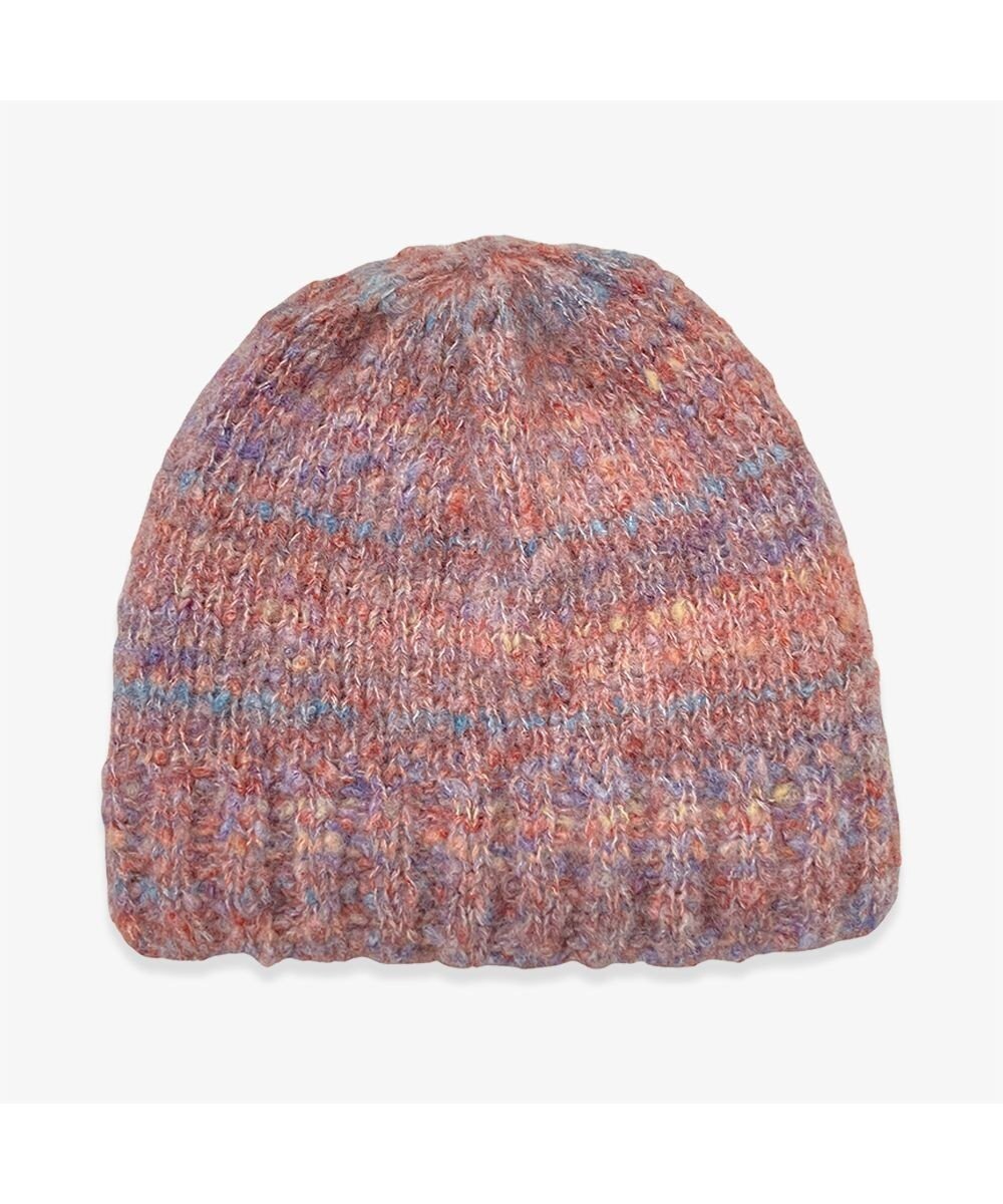 【林八百吉商店/HAYASHIYAOKICHI】のun chapeau MIXボアニット インテリア・キッズ・メンズ・レディースファッション・服の通販 founy(ファニー) 　ファッション　Fashion　レディースファッション　Fashion for Women　トップス・カットソー　Cut & Sew Tops　ニット　Knit Tops & Sweaters　キャップ&ハット　Hats & Caps　キャップ　Cap, Baseball Cap　グラデーション　Gradient, Ombre　トレンド　Trend, Trending Now　ミックス　Mix, Mixed Style　帽子　Hat, Headwear　ピンク|ID: prp329100004731691 ipo3291000000034177065