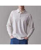 【ジェイ プレス/J.PRESS / MEN】の【きちんと感 × ニットのような柔らかな着心地】フレックスジャージ ポロシャツ アイボリー系|ID: prp329100004731716 ipo3291000000034177250