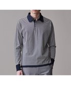 【ジェイ プレス/J.PRESS / MEN】の【きちんと感 × ニットのような柔らかな着心地】フレックスジャージ ポロシャツ ネイビー系1|ID: prp329100004731716 ipo3291000000034177252