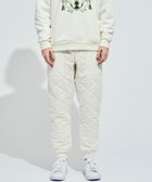 【ピーダブリュサーキュラス/PW CIRCULUS / MEN】の【裏地付き/防寒】【MEN】キルティングパンツ ホワイト系|ID: prp329100004731720 ipo3291000000034177369