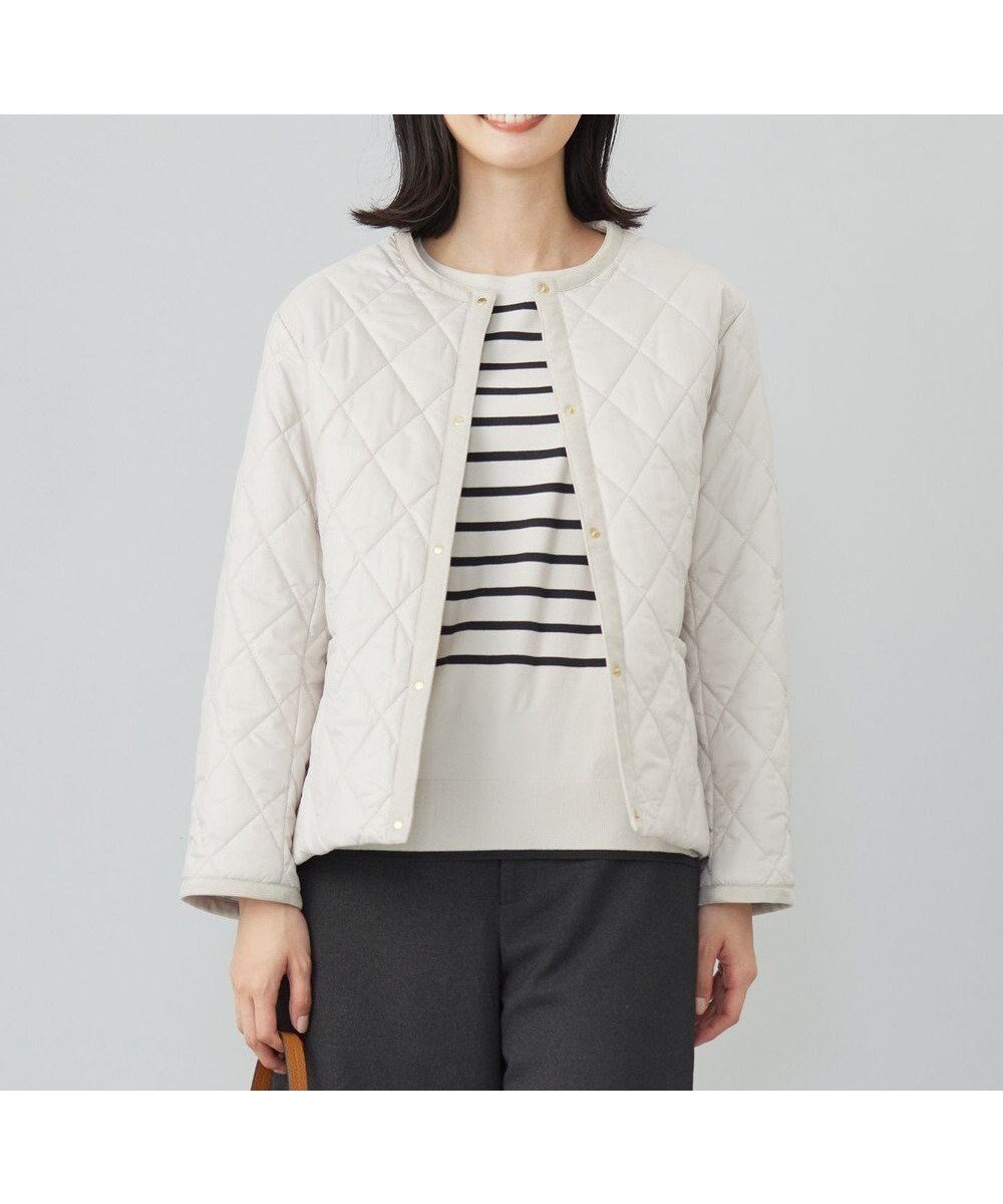 【ジェイ プレス/J.PRESS】の【WEB限定カラーあり・洗える】コンパクトタフタキルティング ブルゾン インテリア・キッズ・メンズ・レディースファッション・服の通販 founy(ファニー) ファッション Fashion レディースファッション Fashion for Women アウター Coat / Outerwear Collection レディースジャケット・軽アウター Jackets ブルゾンジャケット・スポーティアウター Blouson Jackets インナー Innerwear 洗える Machine Washable キルティング Quilted, Quilting コンパクト Compact, Small Size ジャケット Jacket, Outerwear タフタ Taffeta, Structured Fabric デニム Denim, Jeans Material ドット Polka Dot, Dot Pattern 定番 Standard, Basic Item ブルゾン Blouson, Bomber Jacket 冬 Winter / This Winter A/W・秋冬 Autumn/Winter おすすめ Recommended / Our Picks ビジネス 仕事 通勤 Business / Work / Commuting アイボリー系|ID: prp329100004731727 ipo3291000000034178198