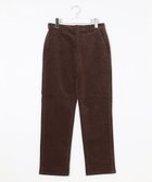 【自由区/JIYU-KU】のリブレスコールストレート パンツ ダークブラウン系|ID: prp329100004731740 ipo3291000000034178388