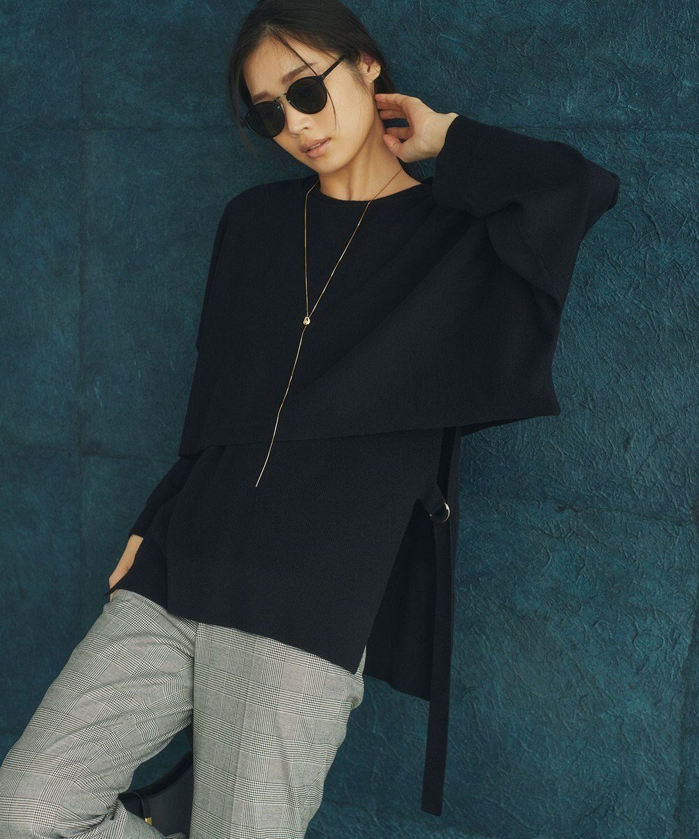 【23区/NIJYUSANKU】の【洗える】ツインニットクロップド ニットベスト 人気、トレンドファッション・服の通販 founy(ファニー) 　ファッション　Fashion　レディースファッション　Fashion for Women　アウター　Coat / Outerwear Collection　トップス・カットソー　Cut & Sew Tops　ニット　Knit Tops & Sweaters　ベスト&ジレ / 重ね着スタイル　Vests & Gilets　洗える　Machine Washable　カットソー　Cut and Sewn Top　クロップド　Cropped, Short Length　セーター　Sweater, Knitwear　バランス　Balance, Style Balance　ベスト　Vest, Waistcoat　A/W・秋冬　Autumn/Winter　冬　Winter / This Winter　おすすめ　Recommended / Our Picks　2023年　2023　2023-2024秋冬・A/W　Autumn/Winter 2023–24 AW23–24　 other-1|ID: prp329100004731743 ipo3291000000034178410