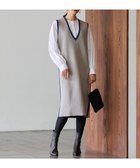 【自由区/JIYU-KU】の【リバーシブル・セットアップ対応・洗える】レーヨンストレッチリバーシブルニット ジャンパースカート 人気、トレンドファッション・服の通販 founy(ファニー) ファッション Fashion レディースファッション Fashion for Women セットアップ Matching Sets スカート・ミニ/ミディ/マキシ Skirts / Mini, Midi & Maxi Skirts インナー Innerwear エレガント 上品 Elegant シンプル Simple, Minimal ストレッチ Stretch, Stretchy Fabric ストレート Straight, Straight Cut セットアップ Set-Up, Coordinated Outfit リバーシブル Reversible, Two-Sided ワイド Wide, Wide Fit 洗える Machine Washable 無地 Plain, Solid Color A/W・秋冬 Autumn/Winter 軽量 Lightweight, Ultra Light thumbnail リッツブルー×シャンパン|ID: prp329100004731745 ipo3291000000034178428