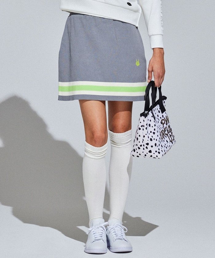 【ピーダブリュサーキュラス/PW CIRCULUS】の【軽量/裏地付き】【WOMEN】 ニットスカート インテリア・キッズ・メンズ・レディースファッション・服の通販 founy(ファニー) https://founy.com/ ファッション Fashion レディースファッション Fashion for Women スカート Skirts ゴルフ Golf プリント Print, Printed Pattern 秋 Autumn A/W・秋冬 Autumn/Winter 軽量 Lightweight, Ultra Light |ID: prp329100004731748 ipo3291000000034178497