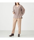 【シェアパーク/SHARE PARK】の【洗える】ダブルクロスストレッチパンツ ベージュ|ID: prp329100004731798 ipo3291000000034178839