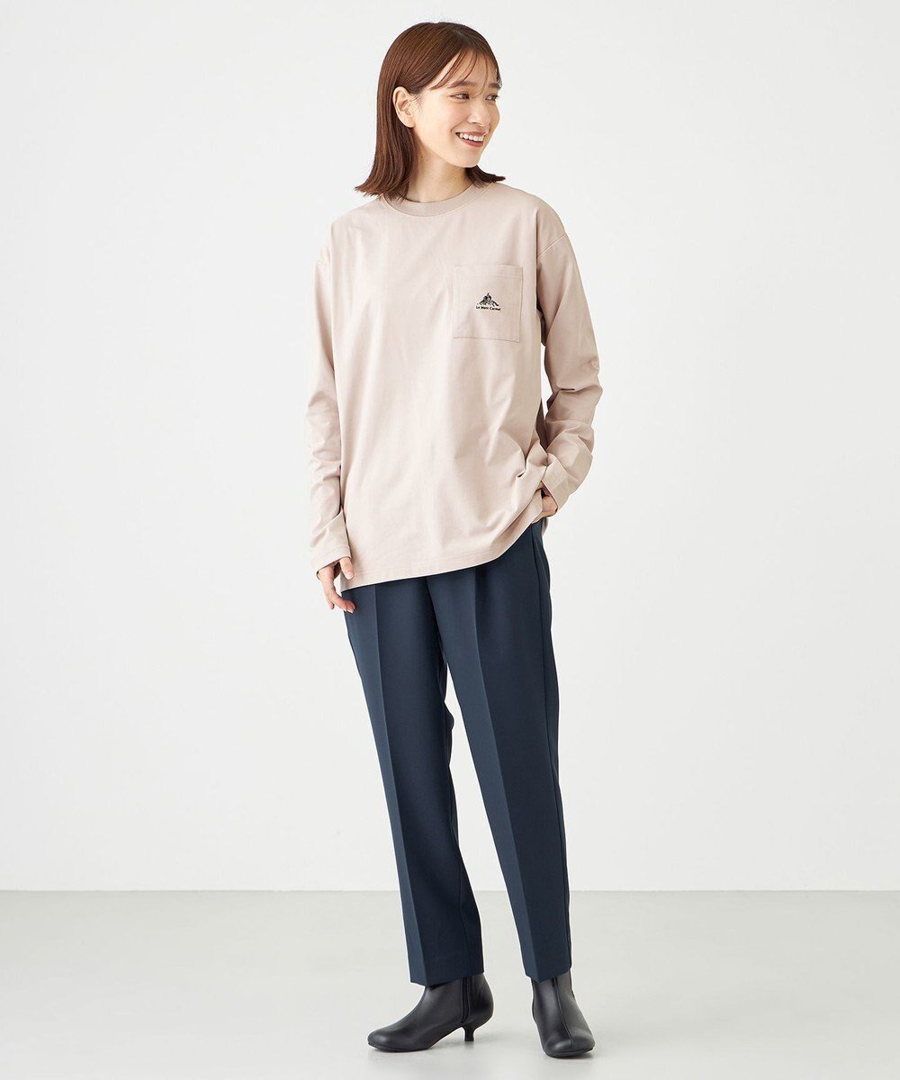 【シェアパーク/SHARE PARK】の【洗える】ダブルクロスストレッチパンツ インテリア・キッズ・メンズ・レディースファッション・服の通販 founy(ファニー) ファッション Fashion レディースファッション Fashion for Women パンツ Pants & Trousers ストレッチ Stretch, Stretchy Fabric センター Center, Center Line 洗える Machine Washable A/W・秋冬 Autumn/Winter ネイビー|ID: prp329100004731798 ipo3291000000034178843