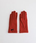 【オルクベット/ORuKuBET】のおさんぽねこ刺繍ジャージグローブ(WOMEN)【タッチパネル対応】 レッド|ID: prp329100004731840 ipo3291000000035709235
