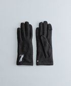 【オルクベット/ORuKuBET】のおひるねねこ刺繍ジャージグローブ(WOMEN)【タッチパネル対応】 ブラック|ID: prp329100004731844 ipo3291000000035911433