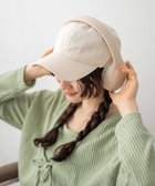 【ウィゴー/WEGO】のワンポイント刺繍キャップ オフホワイト|ID: prp329100004731876 ipo3291000000034179611