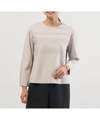 【ジェイ プレス/J.PRESS】のアモーレポンチ レース カットソー 人気、トレンドファッション・服の通販 founy(ファニー) ファッション Fashion レディースファッション Fashion for Women トップス・カットソー Cut & Sew Tops シャツ・ブラウス・オフィスカジュアル Elegant Blouses & Button-Ups ロングTシャツ・Tシャツ Longline T-Shirts & Tees カットソー・ベーシックTシャツ Cut-and-Sewn Tops / Stretch Tees & Basics インナー Innerwear カットソー Cut and Sewn Top ストレッチ Stretch, Stretchy Fabric レース Lace, Lace Fabric ロング Long, Long-Length A/W・秋冬 Autumn/Winter thumbnail グレージュ系|ID: prp329100004731885 ipo3291000000034807817