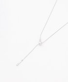 【エニー/ANY】のドロップラリエットネックレス シルバー|ID: prp329100004731893 ipo3291000000034179732