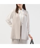 【ジェイ プレス/J.PRESS】の【セットアップ対応】セラテリーダブルクロス ジレ グレージュ系|ID: prp329100004731900 ipo3291000000034319755