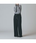 【グレース コンチネンタル/GRACE CONTINENTAL】のウールジャージパンツ ブラック|ID: prp329100004731902 ipo3291000000034179772