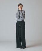 【グレース コンチネンタル/GRACE CONTINENTAL】のウールジャージパンツ ブラック|ID: prp329100004731902 ipo3291000000035798517