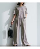 【23区/NIJYUSANKU】の【MAG×スタイリストコラボ】ラメオックス セットアップ 人気、トレンドファッション・服の通販 founy(ファニー) ファッション Fashion レディースファッション Fashion for Women ワンピース Dresses オックス Oxford Fabric 春 Spring クロップド Cropped, Short Length コラボ Collaboration, Collab シャイニー Shiny, Glossy Finish シンプル Simple, Minimal ストレッチ Stretch, Stretchy Fabric セットアップ Set-Up, Coordinated Outfit セパレート Separate, Two-Piece 雑誌 Magazine, Fashion Magazine 人気 Popular, Best Seller バランス Balance, Style Balance パターン Pattern, Design Print フロント Front, Front Design マニッシュ Mannish, Boyish レギュラー Regular, Standard Fit ワイド Wide, Wide Fit S/S・春夏 SS, Spring/Summer, Warm Season 夏 Summer 2024年 2024 2024春夏・S/S Spring/Summer 2024 SS24 thumbnail ベージュラメ×ベージュラメ|ID: prp329100004731914 ipo3291000000034179921