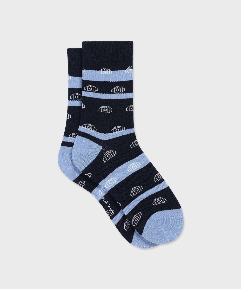 【ポール スミス/Paul Smith】のLee Camera ソックス 人気、トレンドファッション・服の通販 founy(ファニー) ファッション Fashion レディースファッション Fashion for Women ソックス&靴下 Socks & Hosiery レッグウェア・ストッキング Legwear & Hosiery おすすめ Recommended / Our Picks イラスト Illustration カメラ Camera Accessories ギフト プレゼント Gift / Present シンプル Simple, Minimal スニーカー Sneakers, Trainers ソックス Socks, Hosiery ボーダー Border, Stripe モチーフ Motif, Design Theme other-1|ID: prp329100004731919 ipo3291000000034179938