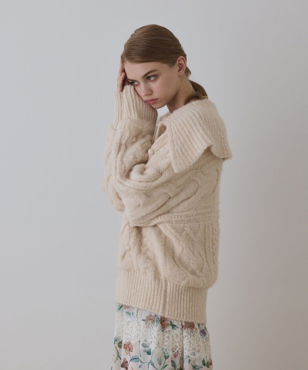 【グレース コンチネンタル/GRACE CONTINENTAL】のヘアリーニットコクーンジャケット 人気、トレンドファッション・服の通販 founy(ファニー) ファッション Fashion レディースファッション Fashion for Women アウター Coat / Outerwear Collection レディースジャケット・軽アウター Jackets ジャケット Jacket, Outerwear フェミニン Feminine, Girly リラックス Relax, Relaxed Fit ワイド Wide, Wide Fit A/W・秋冬 Autumn/Winter other-1|ID: prp329100004731924 ipo3291000000035797779